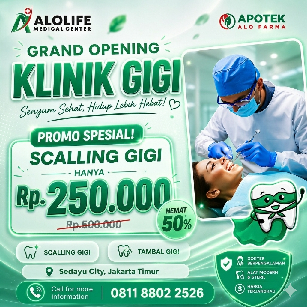 Promo Scaling Gigi Bebas Karang